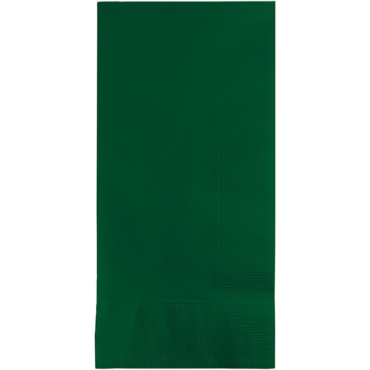 Solid Dinner Napkins hunter green